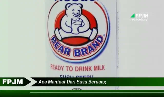 apa manfaat dari susu beruang