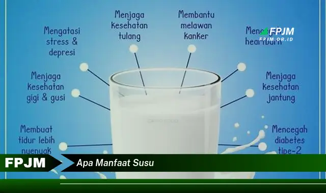 apa manfaat susu