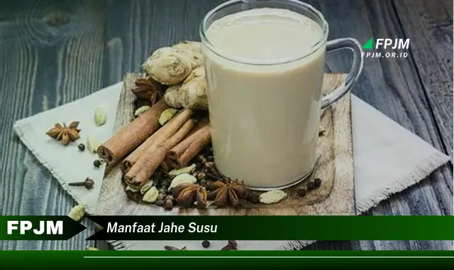 manfaat jahe susu