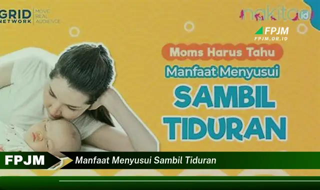 manfaat menyusui sambil tiduran