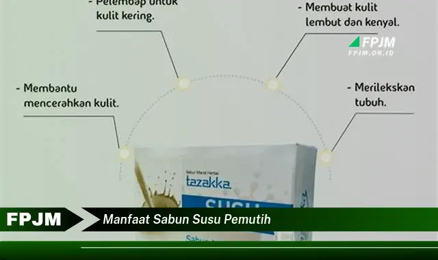 manfaat sabun susu pemutih