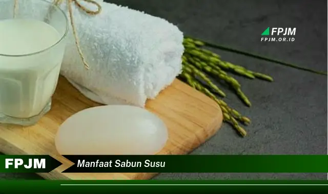 manfaat sabun susu