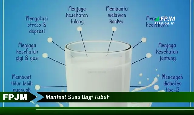 manfaat susu bagi tubuh