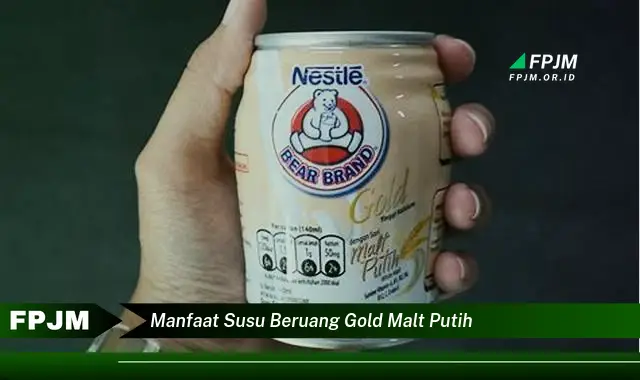 manfaat susu beruang gold malt putih