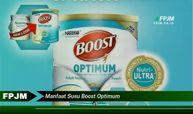 manfaat susu boost optimum