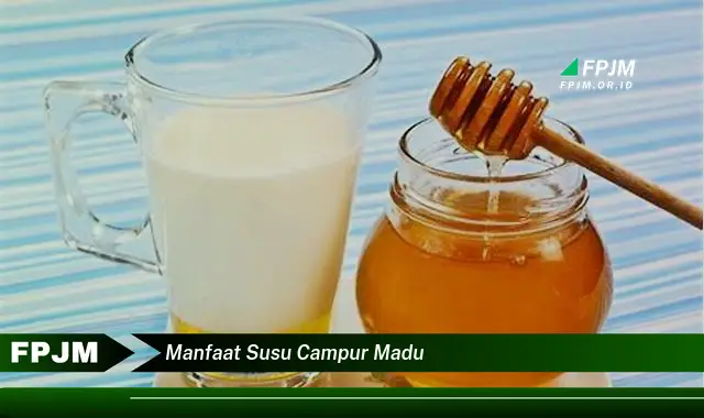 manfaat susu campur madu