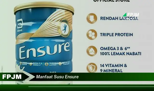 manfaat susu ensure