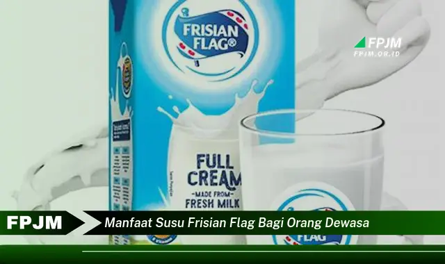 manfaat susu frisian flag bagi orang dewasa