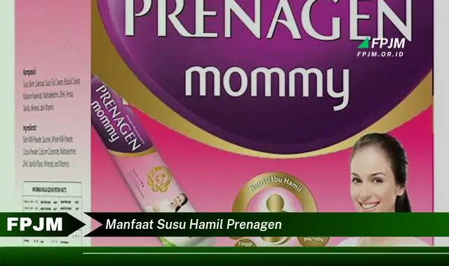 manfaat susu hamil prenagen