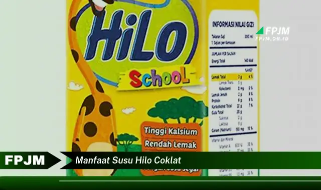 manfaat susu hilo coklat