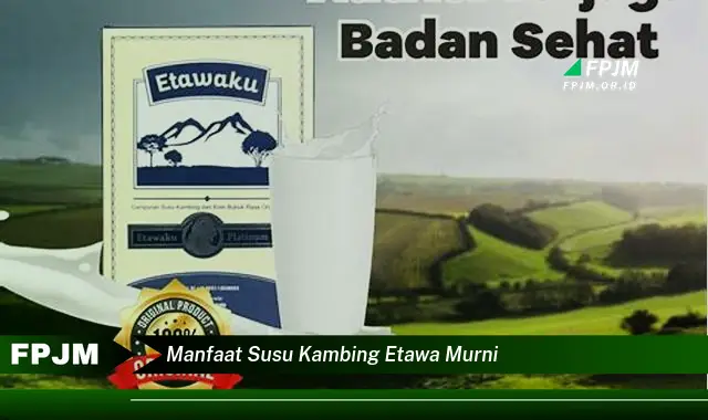 manfaat susu kambing etawa murni