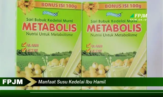 manfaat susu kedelai ibu hamil