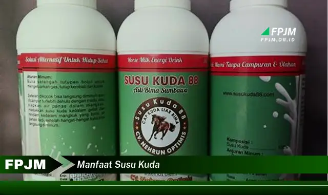 manfaat susu kuda