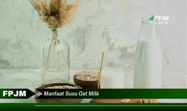 manfaat susu oat milk