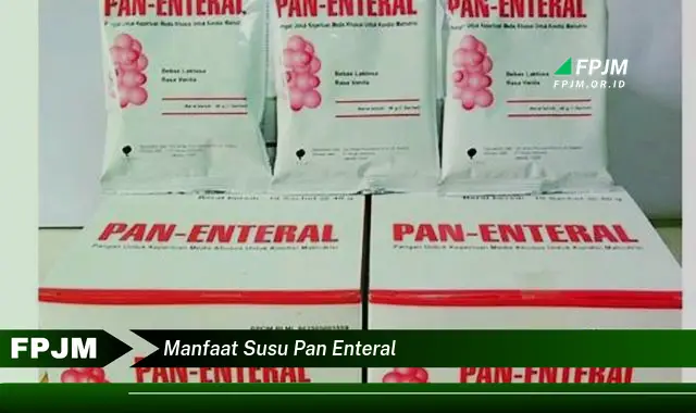 manfaat susu pan enteral