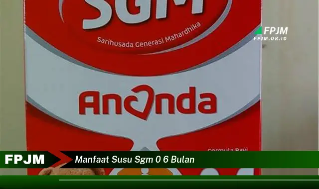 manfaat susu sgm 0 6 bulan