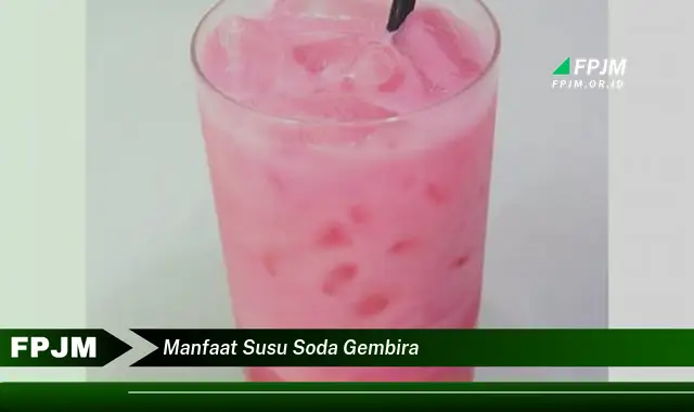 manfaat susu soda gembira