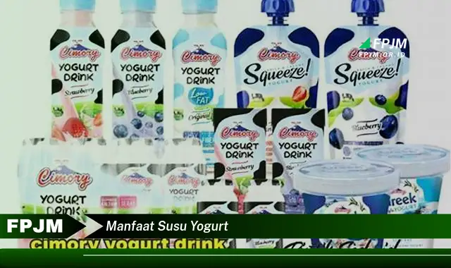 manfaat susu yogurt