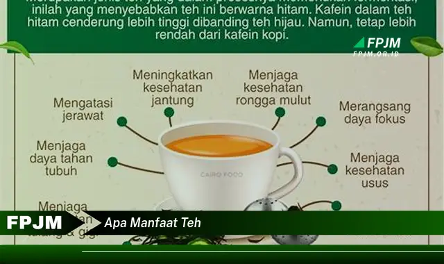 apa manfaat teh apa manfaat teh