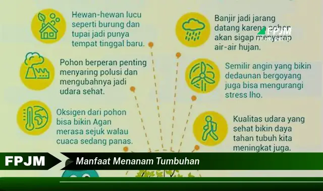 manfaat menanam tumbuhan