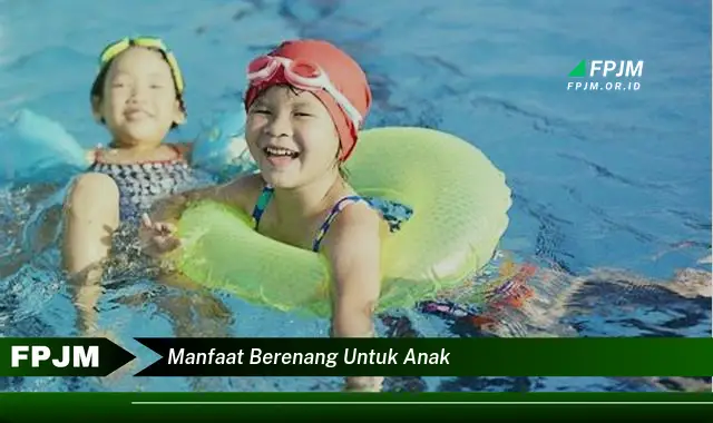 manfaat berenang untuk anak