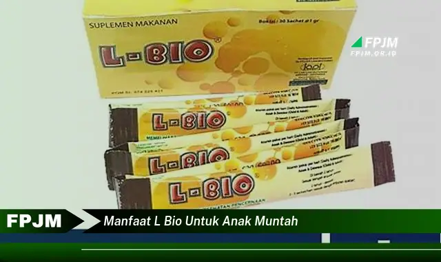manfaat l bio untuk anak muntah