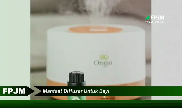 manfaat diffuser untuk bayi