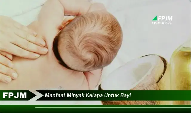 manfaat minyak kelapa untuk bayi