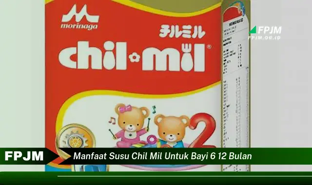 manfaat susu chil mil untuk bayi 6 12 bulan