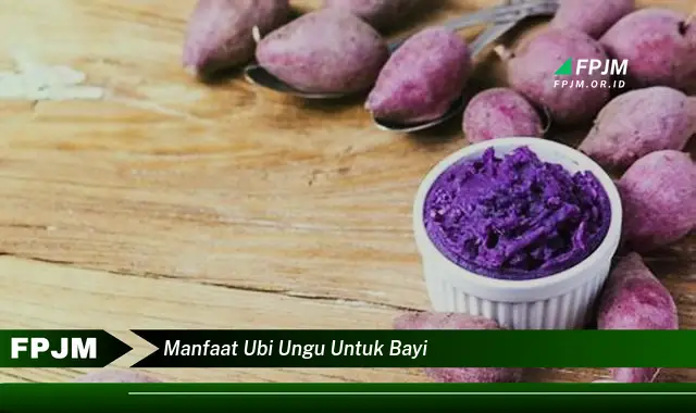 manfaat ubi ungu untuk bayi