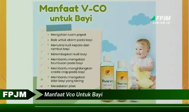 manfaat vco untuk bayi manfaat vco untuk bayi