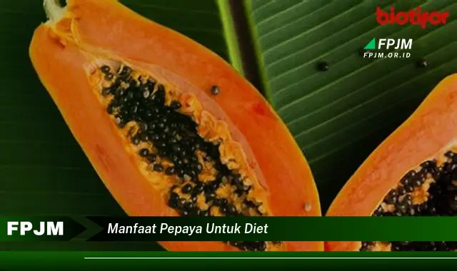 manfaat pepaya untuk diet