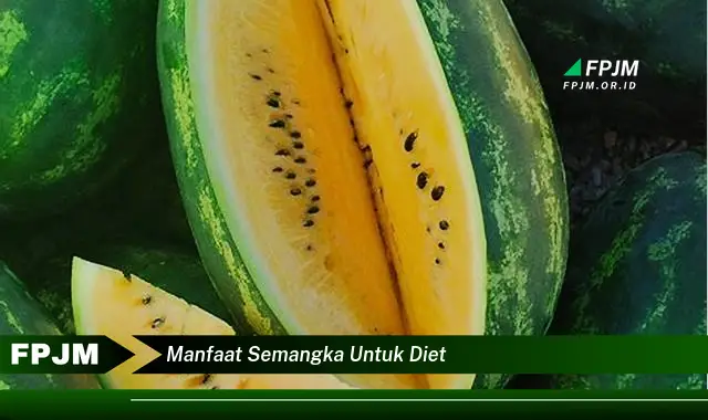 manfaat semangka untuk diet