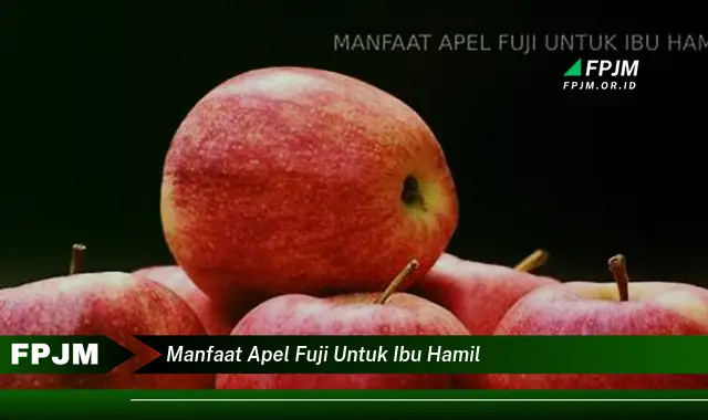 manfaat apel fuji untuk ibu hamil