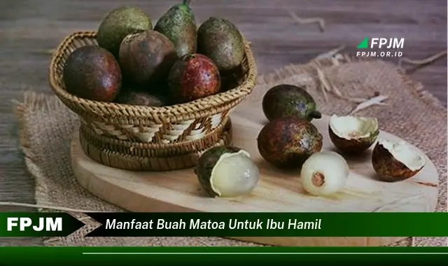 manfaat buah matoa untuk ibu hamil