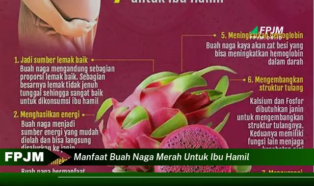 manfaat buah naga merah untuk ibu hamil