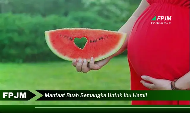 manfaat buah semangka untuk ibu hamil