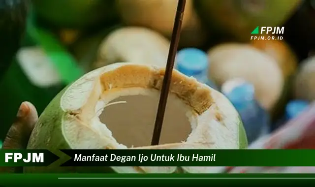 manfaat degan ijo untuk ibu hamil