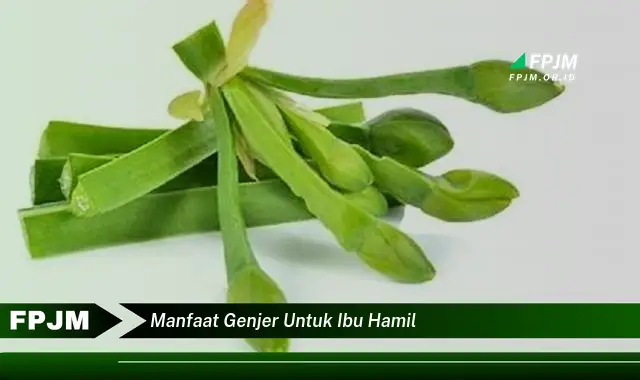 manfaat genjer untuk ibu hamil