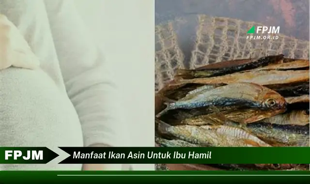 manfaat ikan asin untuk ibu hamil