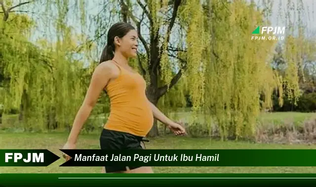 manfaat jalan pagi untuk ibu hamil manfaat jalan pagi untuk ibu hamil