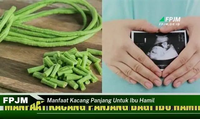 manfaat kacang panjang untuk ibu hamil