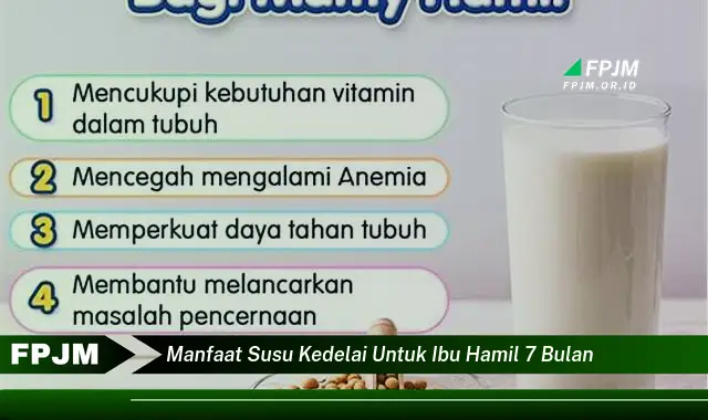 manfaat susu kedelai untuk ibu hamil 7 bulan manfaat susu kedelai untuk ibu hamil 7 bulan