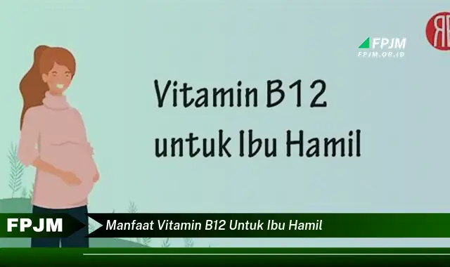 manfaat vitamin b12 untuk ibu hamil