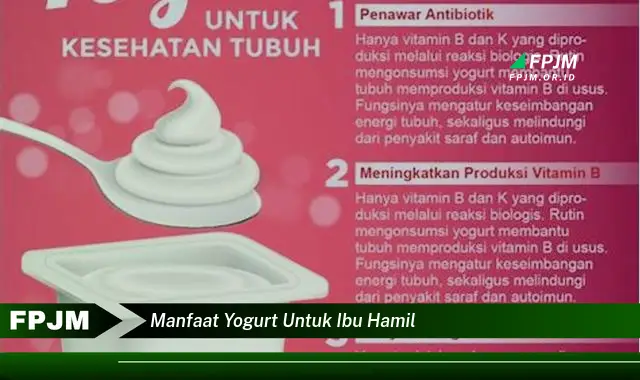 manfaat yogurt untuk ibu hamil