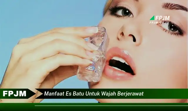 manfaat es batu untuk wajah berjerawat manfaat es batu untuk wajah berjerawat