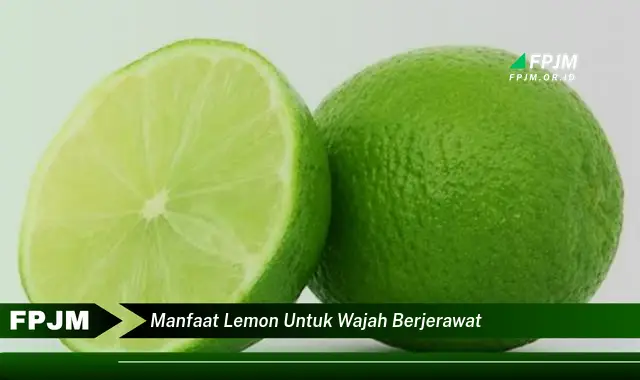 manfaat lemon untuk wajah berjerawat