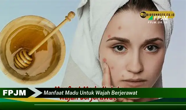 manfaat madu untuk wajah berjerawat
