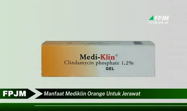 manfaat mediklin orange untuk jerawat