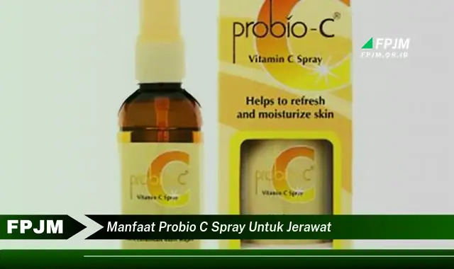 manfaat probio c spray untuk jerawat